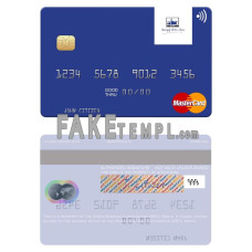 Africa Banking Corporation (ABC) Kenya fake mastercard photoshop template PSD