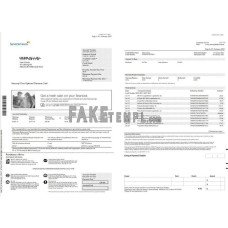 Australia Suncorp fake bank statement Word and PDF template, 5 pages