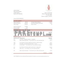 Bahrain Al Salam fake bank statement Excel and PDF template