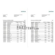 Germany Vonovia fake bank statement Word and PDF template, 3 pages