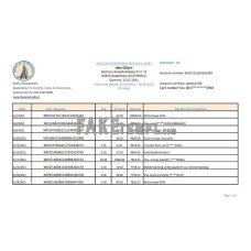 Guatemala Banco de Guatemala fake bank statement Excel and PDF template