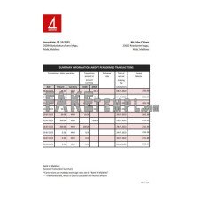 Maldives Bank of Maldives fake bank statement Excel and PDF template