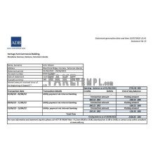 Solomon Islands ADB fake bank statement Excel and PDF template