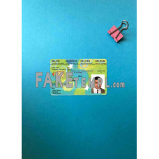 Belgium Kids fake identity card photolook template PSD,scan and photo-realistic look