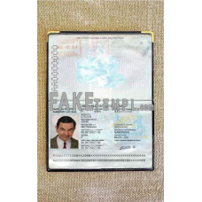 Botswana fake passport photolook template PSD, scan and photo-realistic look