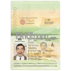 Cameroon fake standard passport photoshop template PSD