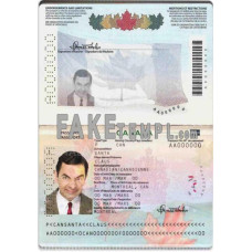 Canada fake standard passport photoshop template PSD, (2010 – present)