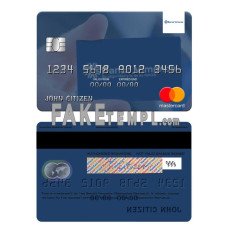 Dominican Republic Banco Vimecan mastercard fake mastercard photoshop template PSD