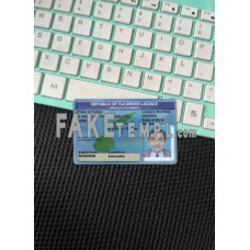 Fiji  fake driving license photolook template PSD, scan and photo-realistic look