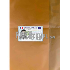 France new fake ID card (2021 March - present) photolook template PSD,scan and photo-realistic look