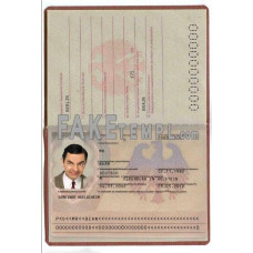 Germany fake passport photoshop template PSD, 2005-2017