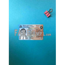 Haiti fake identity card photolook template PSD,scan and photo-realistic look