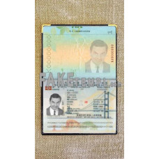 Hong Kong fake passport photolook template PSD, scan and photo-realistic look