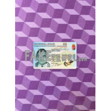 Hungary fake identity card photolook template PSD,scan and photo-realistic look