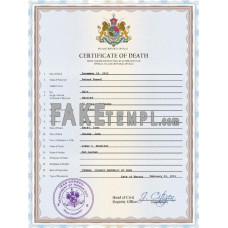 Iran fake death certificate photoshop template PSD 