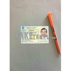 Jamaica  fake driving license photolook template PSD, scan and photo-realistic look