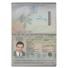 Jamaica fake passport photoshop template PSD