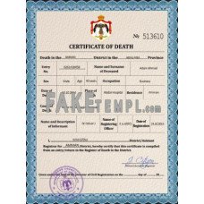 Jordan fake vital record death photoshop certificate PSD