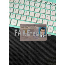 Kazakhastan  editable driving license photolook and scan look template for  photo-realistic look, front and back