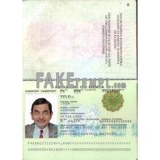 Kenya fake passport photoshop template PSD, 2011-2019