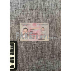 Kyrgyzstan fake identity card photolook template PSD,scan and photo-realistic look