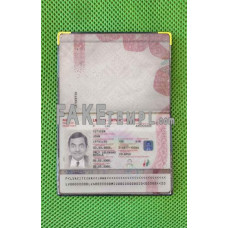 Latvia fake passport photolook template PSD, scan and photo-realistic look 2015 - present