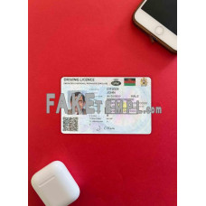 Malawi  fake driving license photolook template PSD, scan and photo-realistic look 