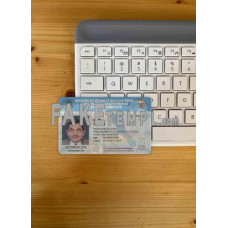 Mexico Baja California fake driving license photolook template PSD, scan and photo-realistic look