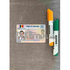 Moldova  fake driving license photolook template PSD, scan and photo-realistic look