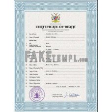 Namibia fake vital record death photoshop certificate PSD