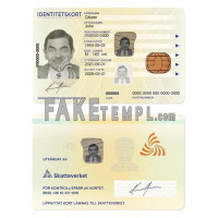 Sweden fake identity card photoshop template PSD 2017 - present