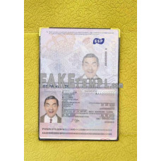 Spain fake passport photolook template PSD, scan and photo-realistic look (2015-present) 