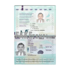 Sweden fake passport photoshop template PSD, version 2