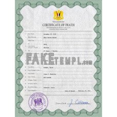 Syria fake vital record death photoshop certificate PSD