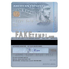 USA Carrington Mortgage Services bank fake AMEX platinum card photoshop template PSD