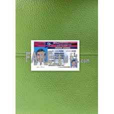 USA Connecticut fake driving license photolook template PSD, scan and photo-realistic look  (version 2)