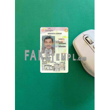 USA Georgia fake driving license photolook template PSD, scan and photo-realistic look (2017-2019), under 21