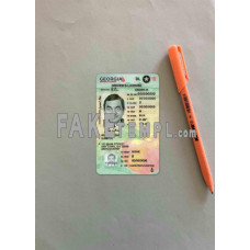 USA Georgia fake driving license photolook template PSD, scan and photo-realistic look, under 21