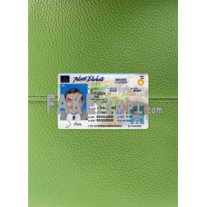 USA North Dakota  fake driving license photolook template PSD, scan and photo-realistic look (2020-present)