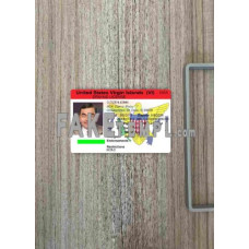 USA Virgin fake driving license photolook template PSD, scan and photo-realistic look