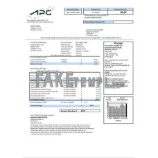 Austria Austrian Power Grid AG fake utility bill Word and PDF template