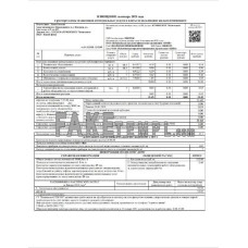 Belarus fake utility bill Word and PDF template