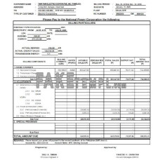 Philippines Tawelco fake utility bill Word and PDF template