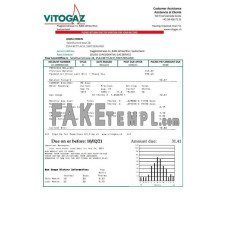 Switzerland Vitogaz Switzerland AG fake utility bill Word and PDF template