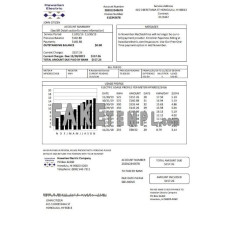 USA Hawaiian Electric fake utility bill Word and PDF template