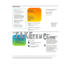 United Kingdom British Gas fake utility bill Word and PDF template (3 pages), version 3