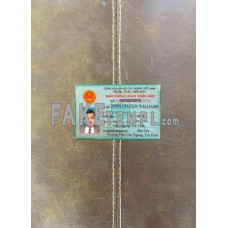 Vietnam fake identity card photolook template PSD,scan and photo-realistic look