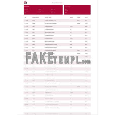 Nigeria ALAT fake bank statement Word and PDF template, 4 pages