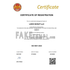 Bhutan fake business registration certificate Word and PDF template