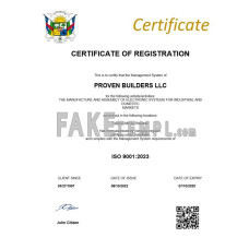 Central African Republic fake business registration certificate Word and PDF template